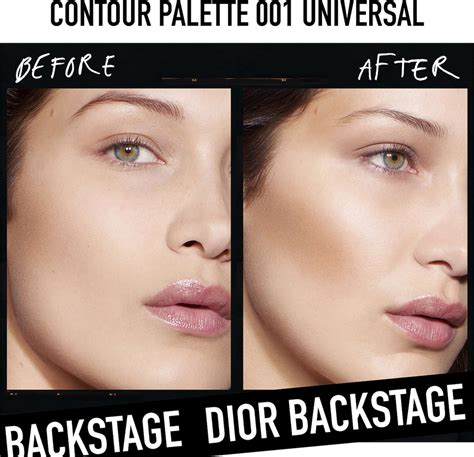 dior backstage contour palette 001.